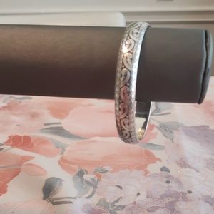 Silver bangle fron brighton